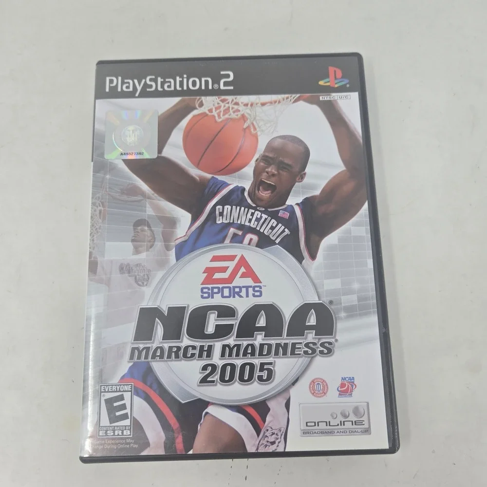 EA Sports NCAA March Madness 2005 Sony PlayStation 2 PS2 Basketball Game CIB